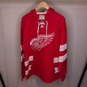 *NEW* Detroit Red Wings Vintage Style Hoodie - Size L